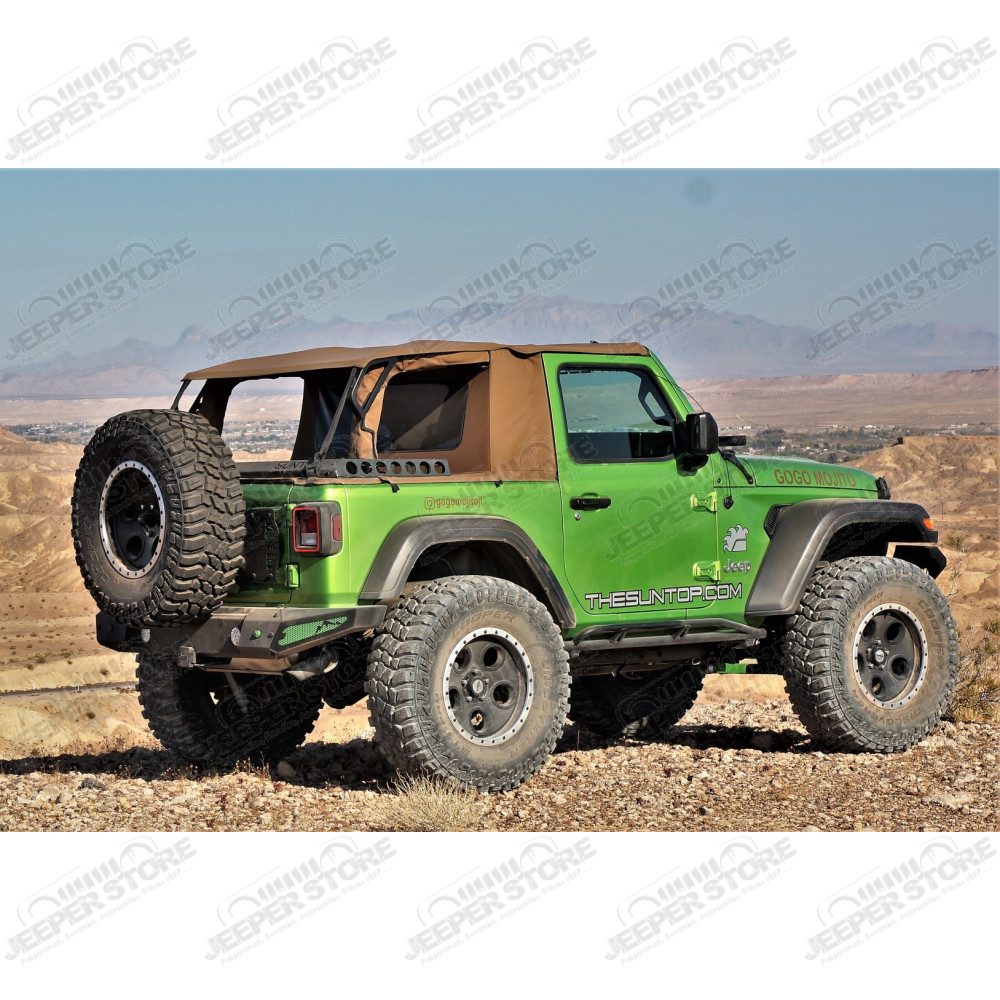Bâche complète Suntop Cargo Top JL2, couleur: Sable (Deep Sand) pour Jeep Wrangler JL (2 portes)Bâche complète Cargo Top JL2, couleur: Sable (Deep Sand) pour Jeep Wrangler JL (2 portes)