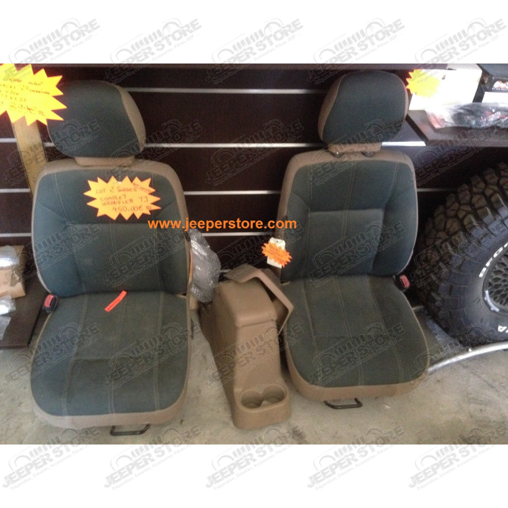 Occasion: Siège passager en tissu (version : Sahara) - Jeep Wrangler TJ