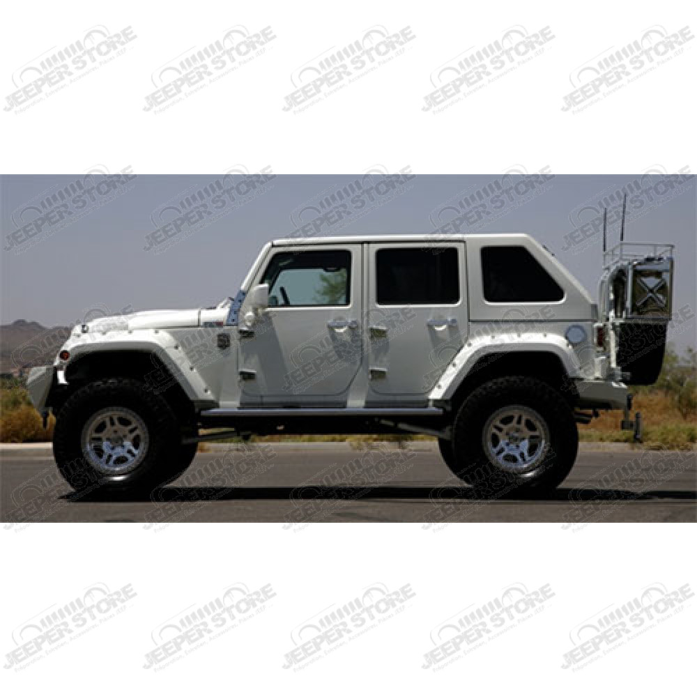 Hard Top Fast Back 2 toits Hard Top Fast Back, 2 toits ouvrants et avec essuie glace Jeep Wrangler JK (4 portes)et avec essuie glace JK Unlimited (4 portes)