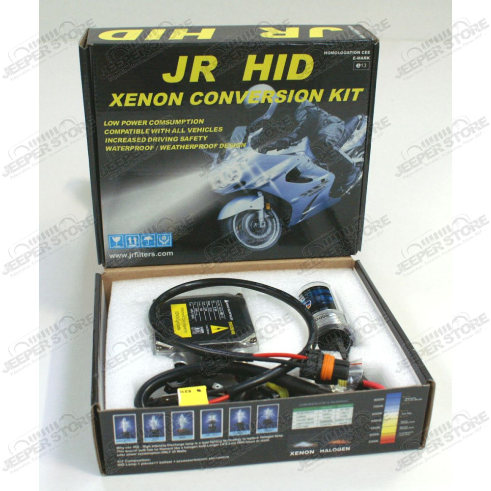 Kit de conversion Ampoule H7 au Xénon (puissance 35W) - HIDH7
