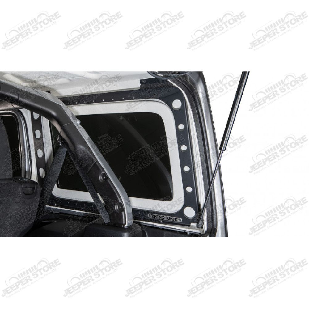 Kit galerie Pioneer Rhino-Rack (1828x1426mm) avec système Backbone - Jeep Wrangler JL Unlimited (4 portes) - JB1126