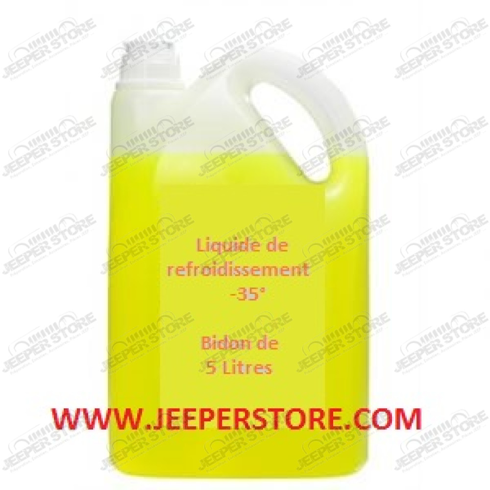 Liquide de refroidissement moteur -35° (bidon de 5 litres)