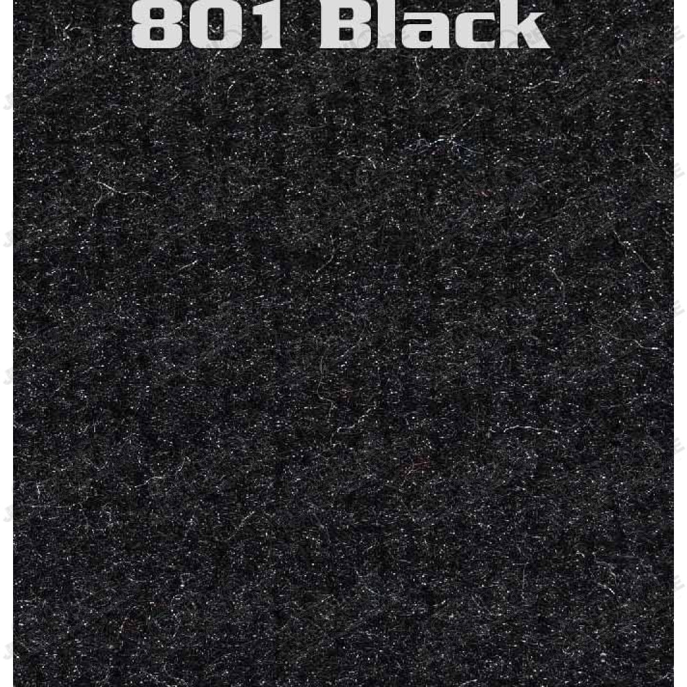 Moquette d'intérieur avec poils courts et dessous épais couleur noir - Jeep Wrangler JK Unlimited (4 portes) - 23539162