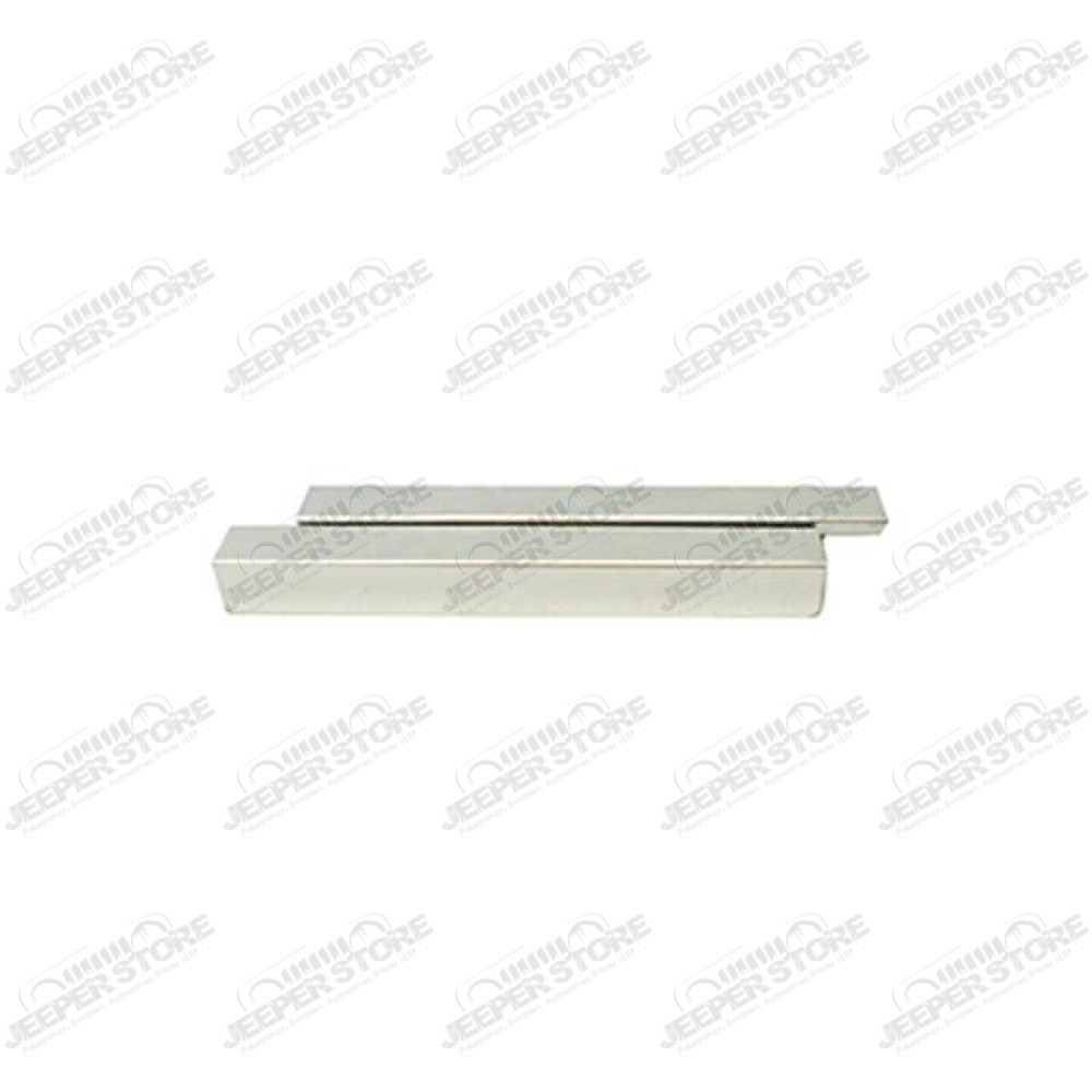 Door Entry Guard Kit, Stainless Steel; 55-83 Jeep CJ