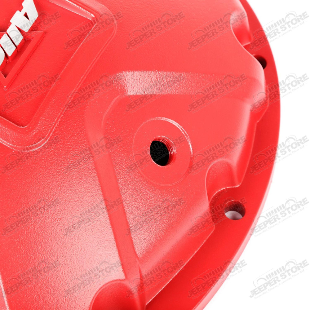 Differential Cover, Aluminum, Red, for Dana 35