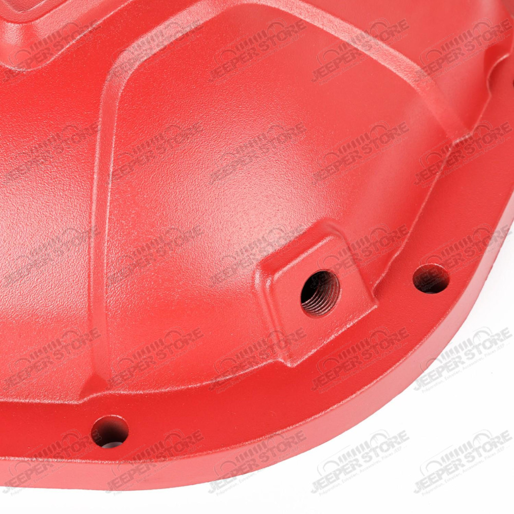 Differential Cover, Aluminum, Red, for Dana 44