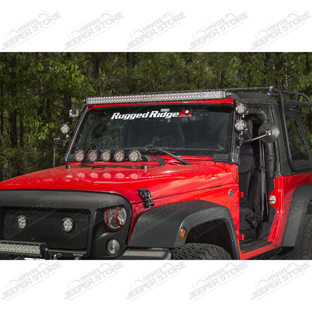Elite Fast Track Mounting System, 50 inch Bar, 07-18 Jeep Wrangler JK