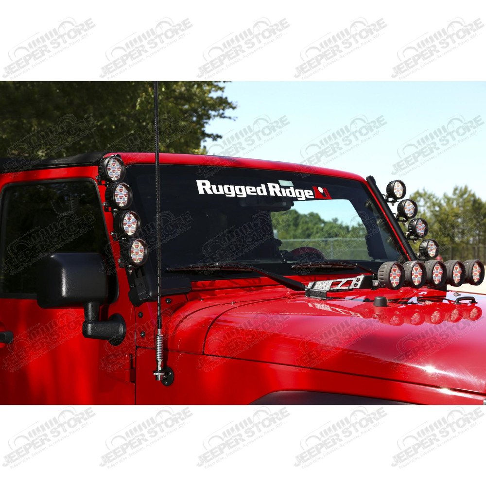 Elite Fast Track Mounting System, 50 inch Bar, 07-18 Jeep Wrangler JK