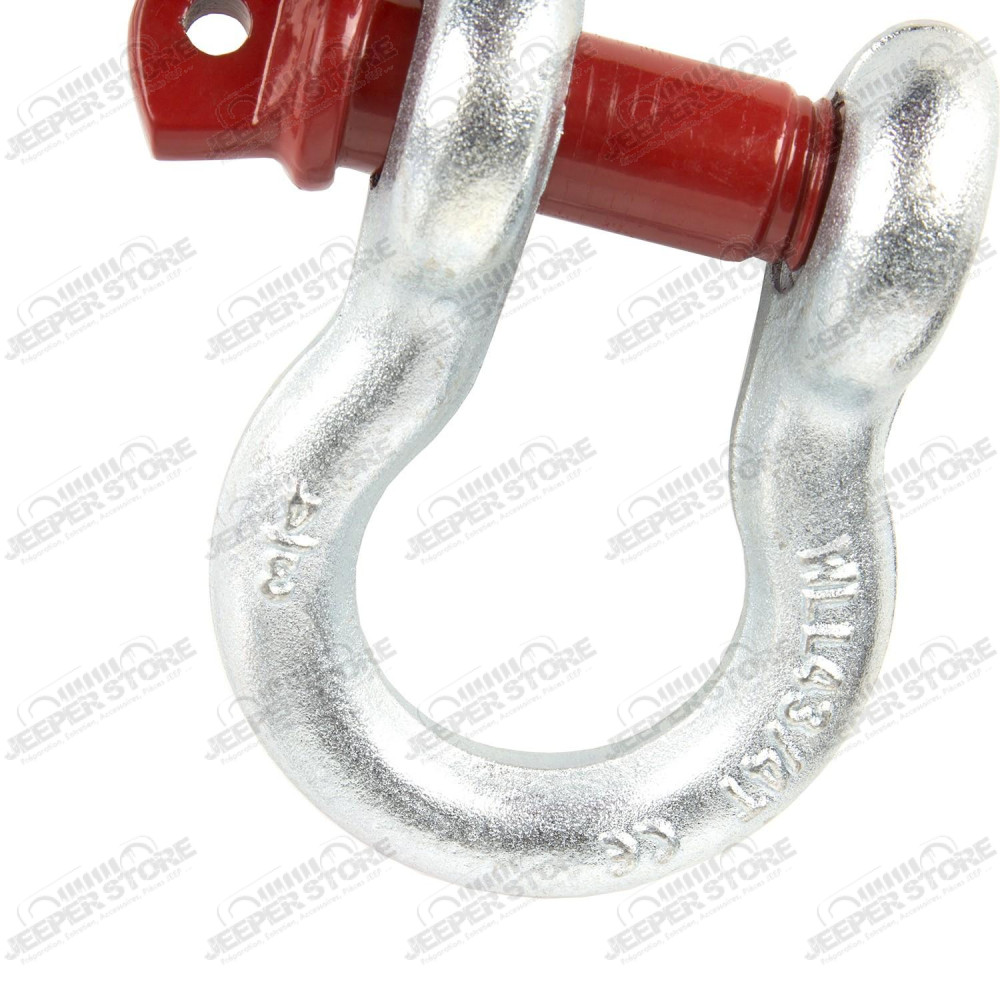 D-Ring Shackle Assembly, Receiver Mounted