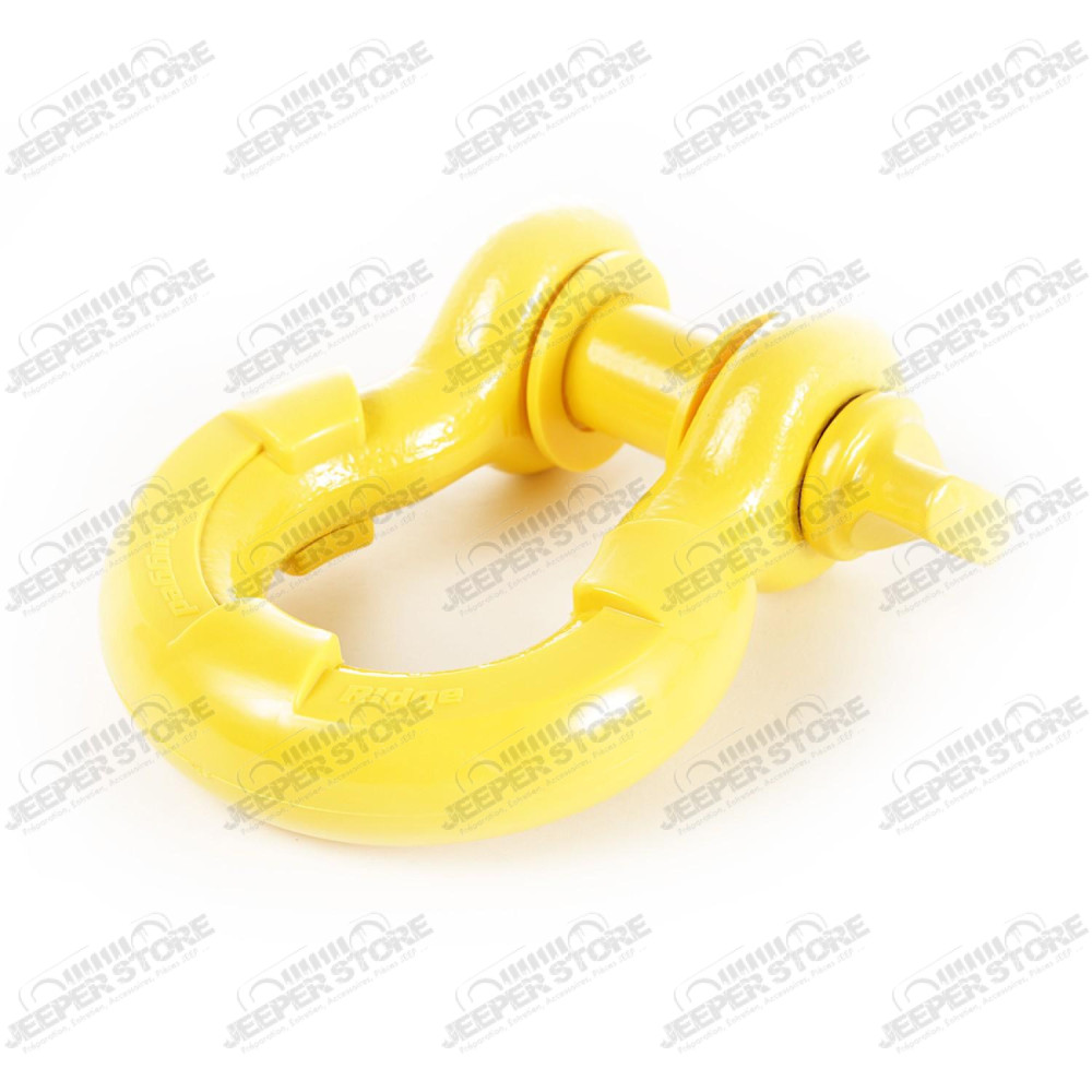 D-Ring Shackle Isolator Kit, Yellow Pair, 3/4 inch