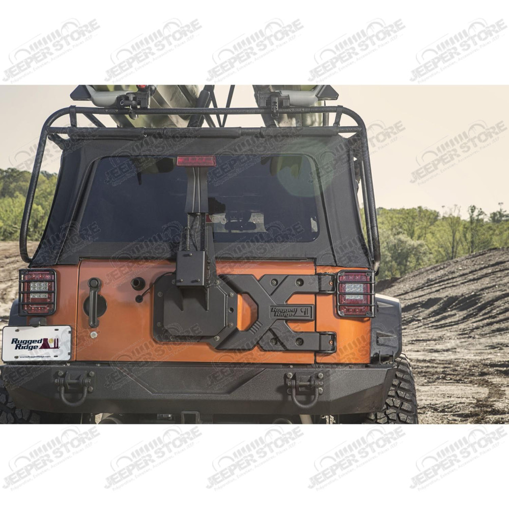 HD Tire Carrier Kit 07-18 Jeep Wrangler JK