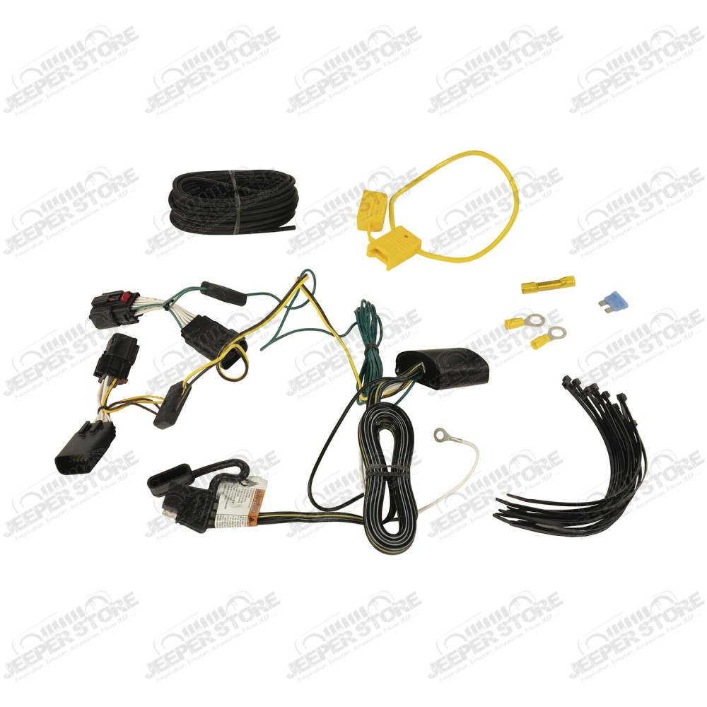 Receiver Hitch Kit w/ Wiring Harness 18-20 JL