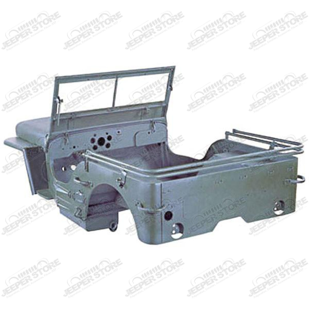 Body Tub Kit, Reproduction, Steel; 44-45 Willys MB