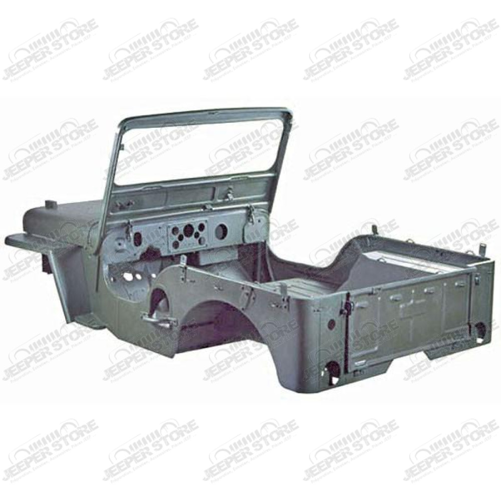 Body Tub Kit, Reproduction, Steel; 50-52 Willys M38