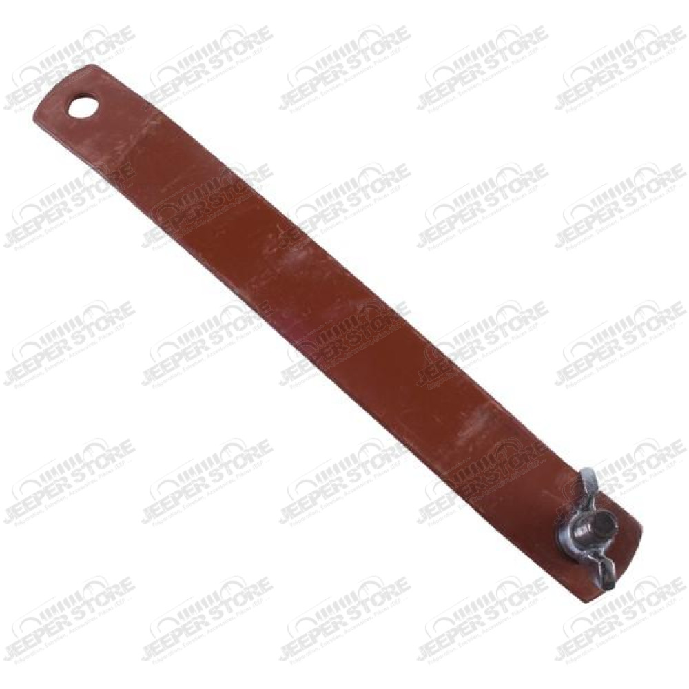 Battery Tray Hold Down Strap; 41-45 Willys MB/Ford GPW