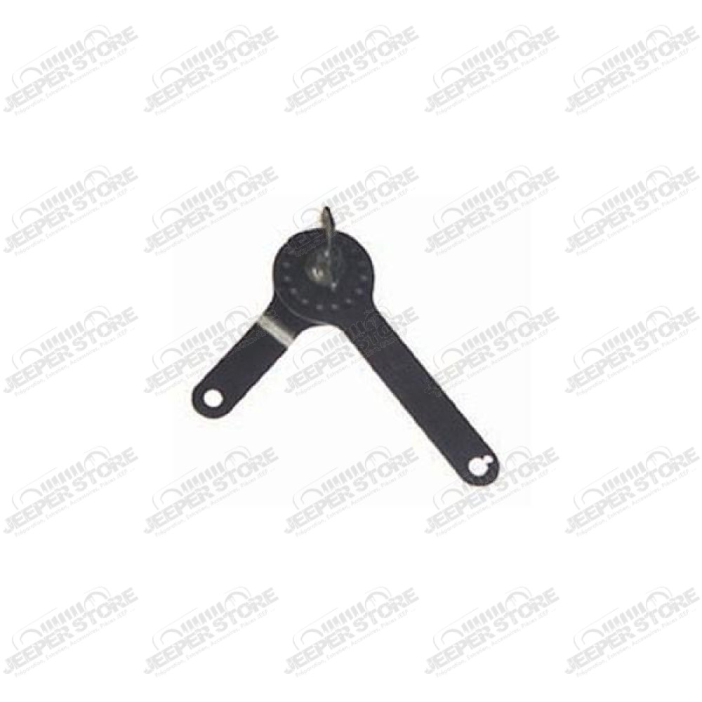 Windshield Adjusting Arm Assembly, Right; 46-49 Willys CJ2A