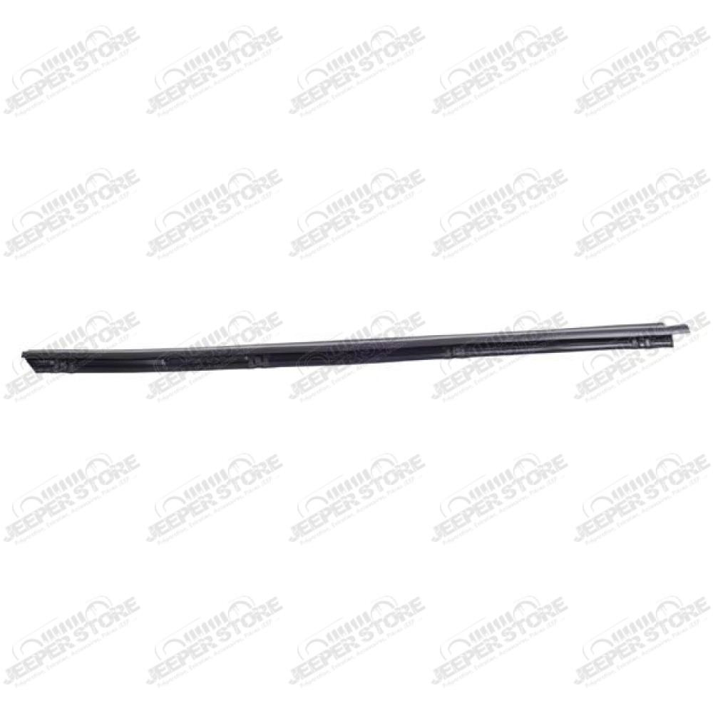 Door Glass Seal, Right, Outer; 87-95 Jeep Wrangler YJ