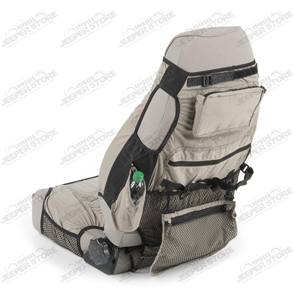 Seat Protector Kit, Fabric, Gray 76-06 Jeep CJ/Wrangler YJ/TJ