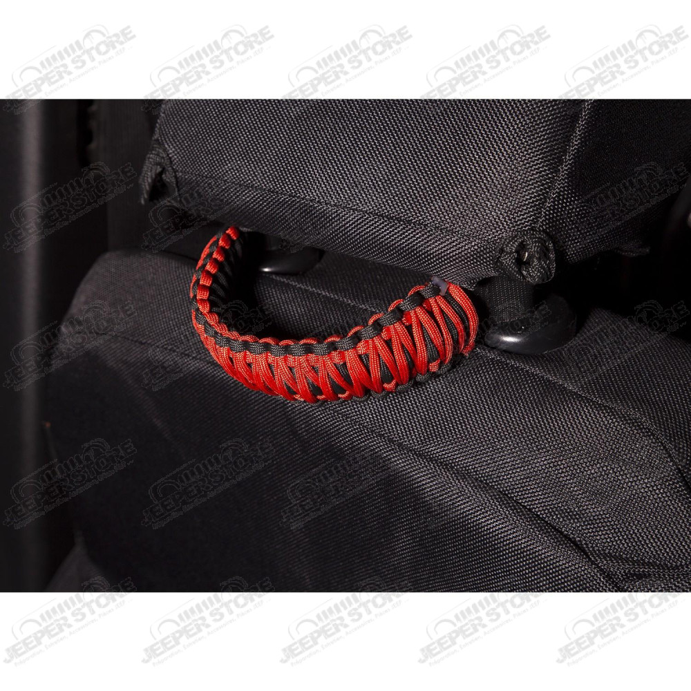 Seat Mount Grab Handle, Red 07-20 JK/JL/JT
