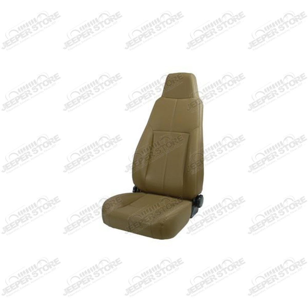 Seat, High-Back, Front, Reclinable, Spice; 76-02 Jeep CJ/Wrangler