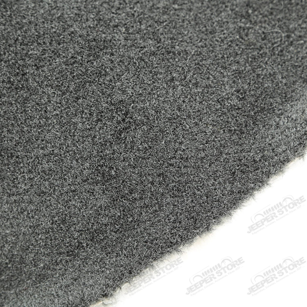 Floor Carpet, Rear Wheelhouse, Right, Black 03-06 Jeep Wrangler TJ/LJ