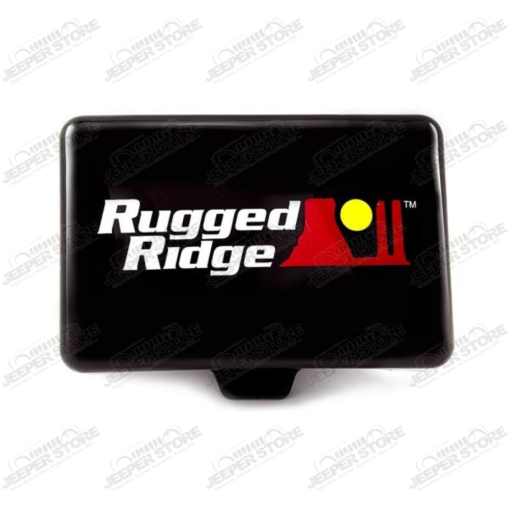 Light Cover, 5 Inch x 7 Inch, Rectangular, Black, Off Road