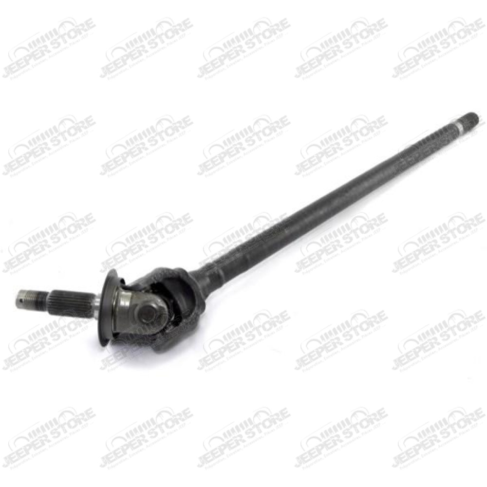 Axle Shaft Assembly, Front, Right; 07-18 Jeep Wrangler, for Dana 30