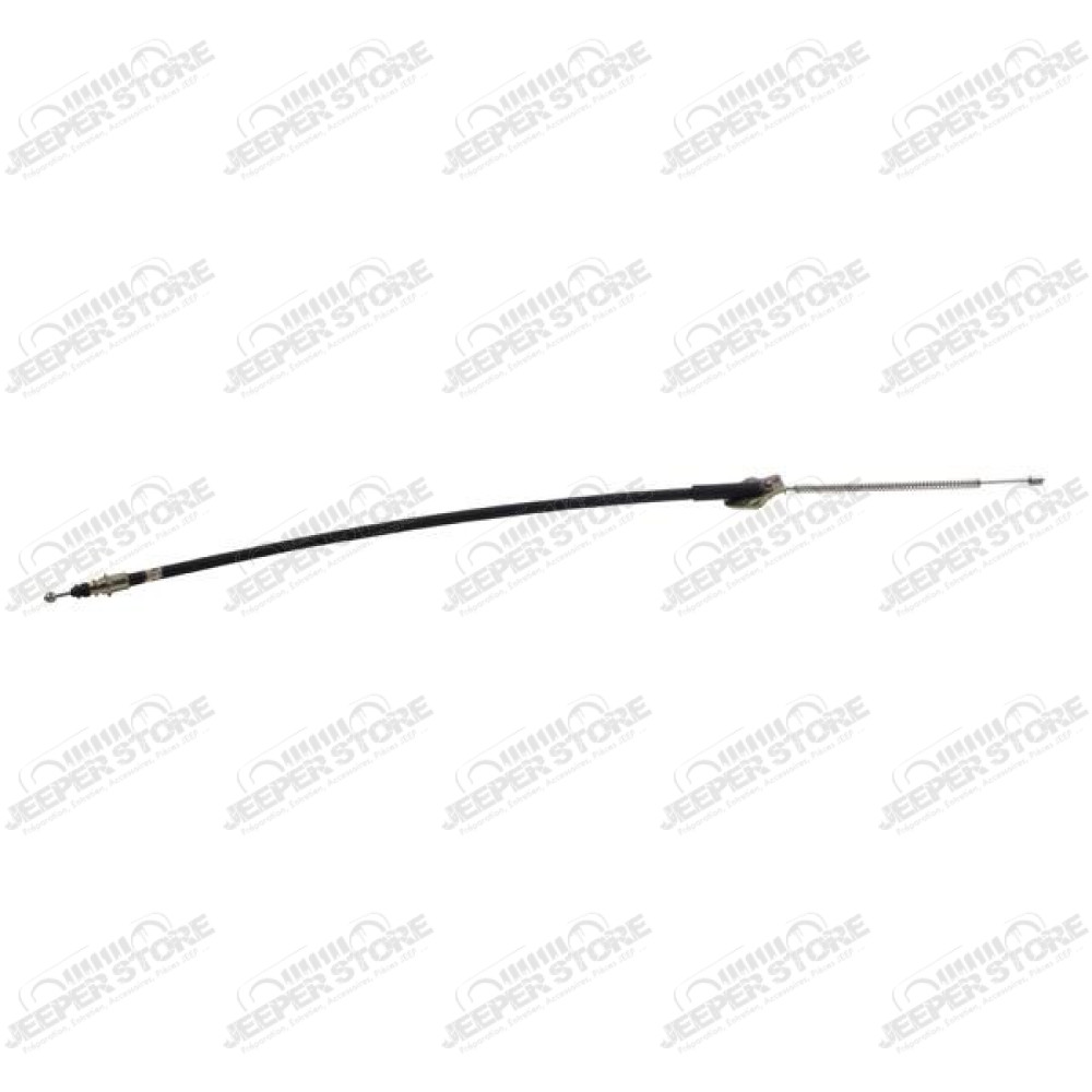 Parking Brake Cable, Rear, Left, 11 In Drum, Bolt-On; 76-86 Jeep CJ