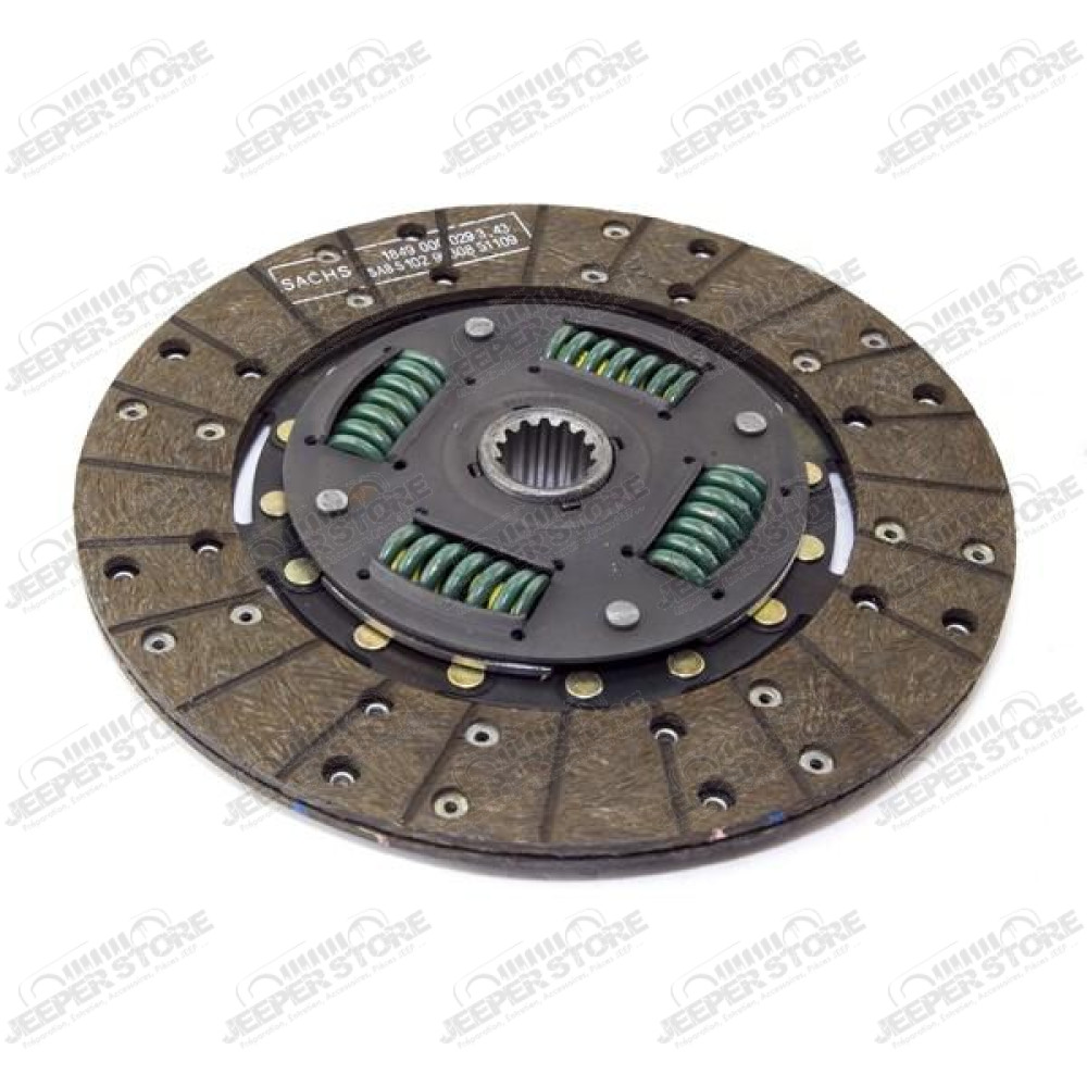Clutch Friction Disc; 83-90 Jeep, 2.5L
