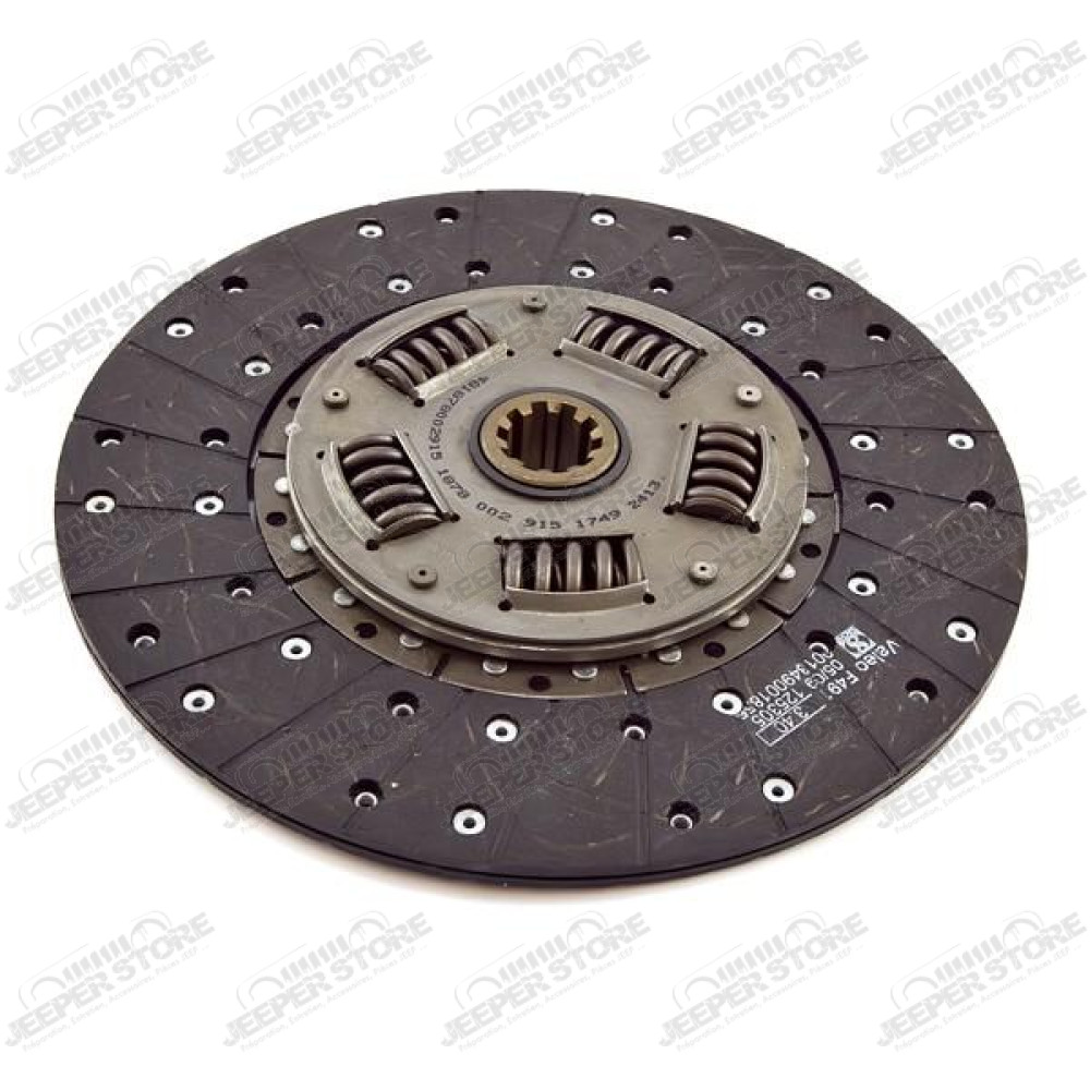 Clutch Friction Disc, 10.5 Inch; 65-06 Jeep