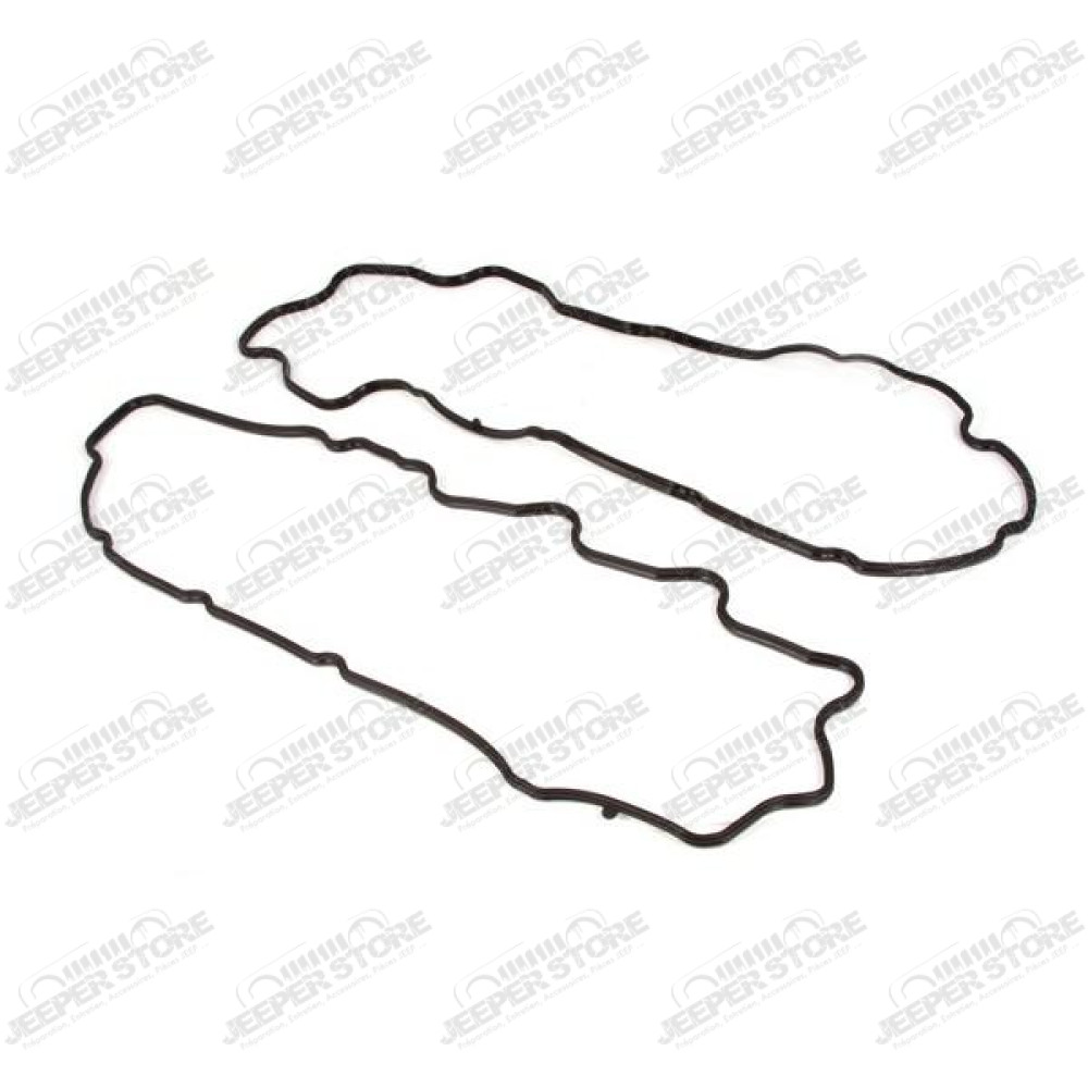 Engine Valve Cover Gasket Kit; 04-07 Jeep Grand Cherokee WK, 4.7L