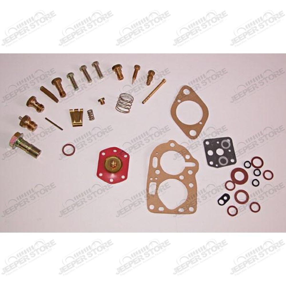 Carburetor Repair Kit, Solex, F-Head; 52-71 Jeep CJ, 134CID