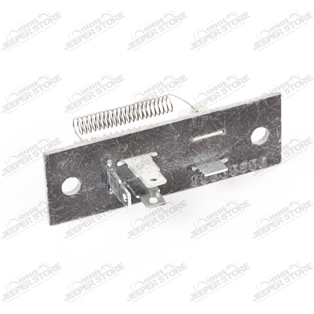 HVAC Blower Motor Resistor; 92-95 Jeep Wrangler