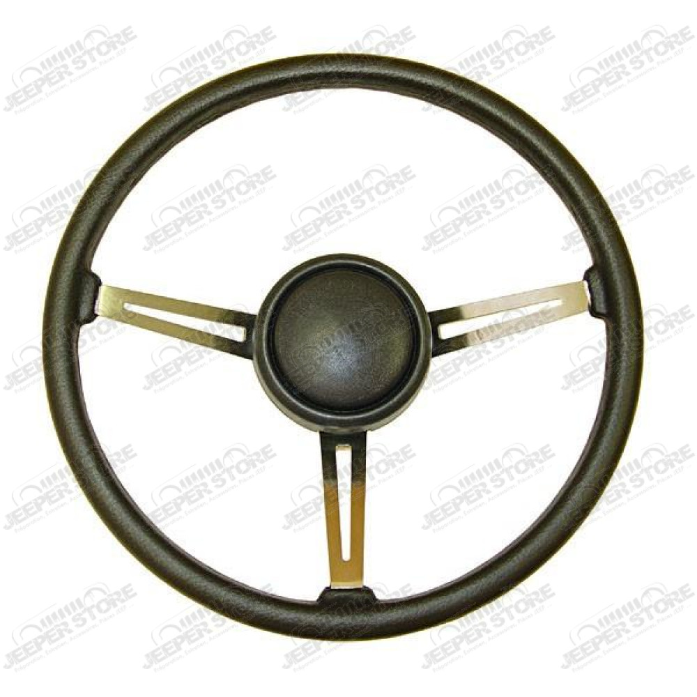 Steering Wheel Kit, Vinyl; 76-95 Jeep CJ/Wrangler