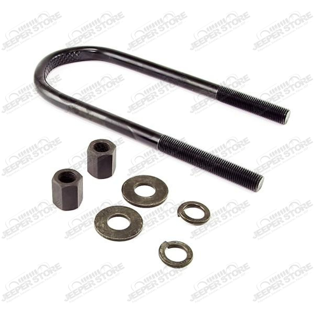 Suspension Leaf Spring U-Bolt, Front, Small; 47-63 Willys Truck/Wagon