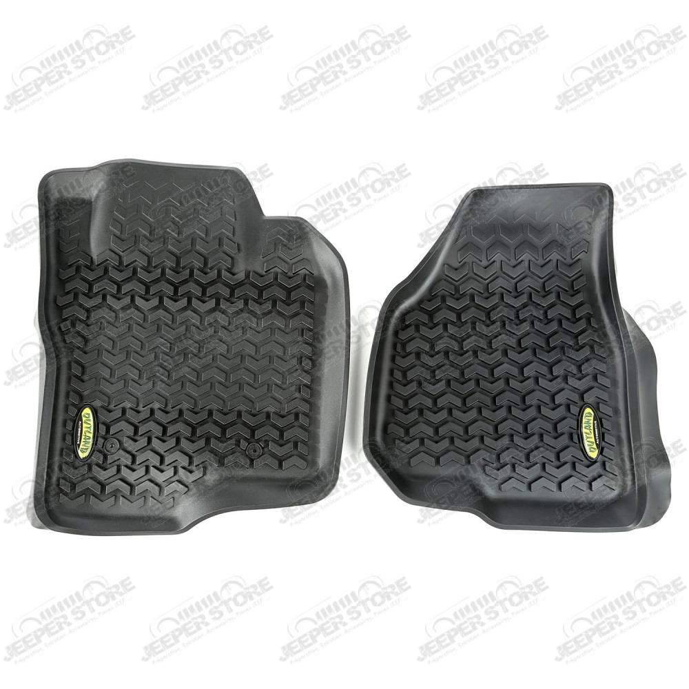 All Terrain Floor Liner, Front Pair, Black 11-12 Ford F-250/F-350