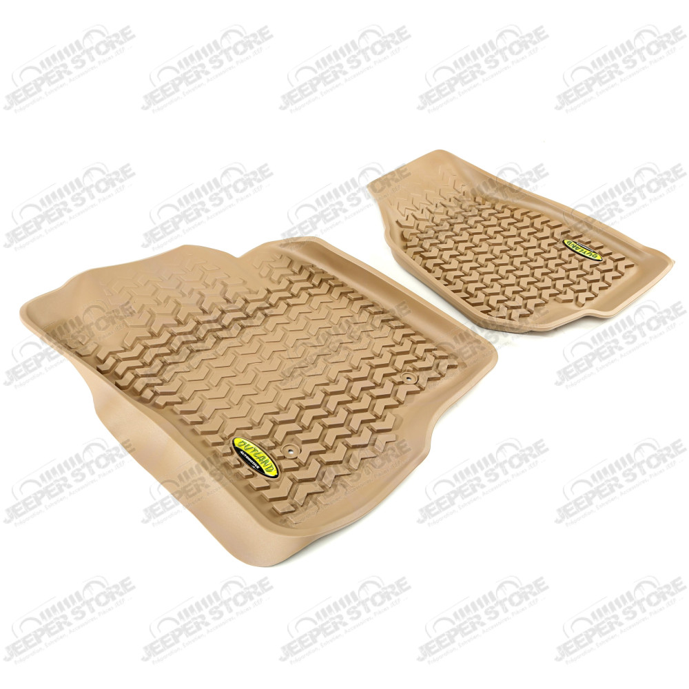 All Terrain Floor Liner, Front Pair, Tan 11-12 Ford F-250/F-350
