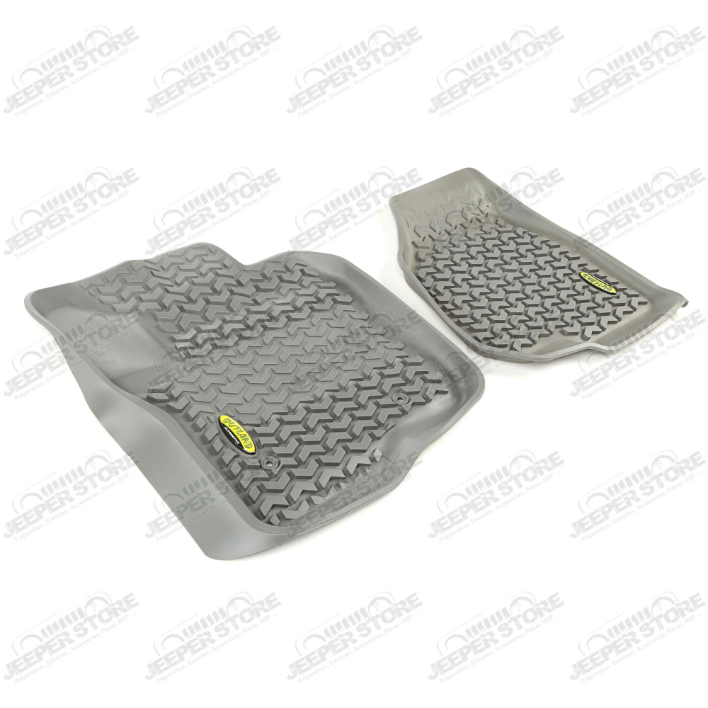 All Terrain Floor Liner, Front Pair, Gray 12-18 Ford F-250/F-350