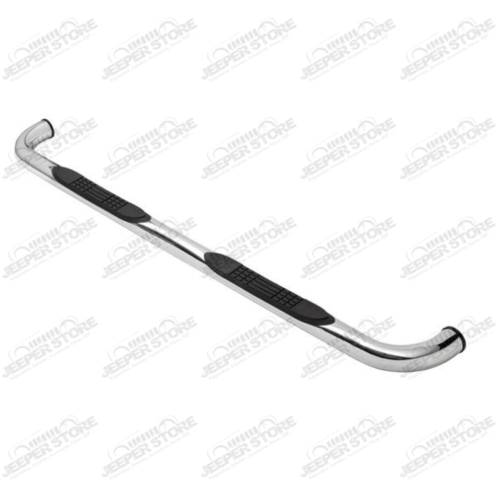Tube Side Step, 3 Inch, Stainless Steel; 2009 Ram 1500 Crew Cab