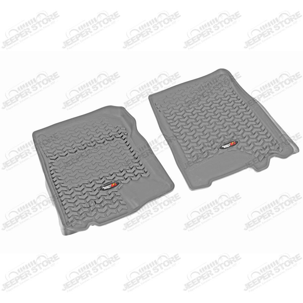 All Terrain Floor Liner, Front Pair, Gray; 97-03 Ford F-150/SUV