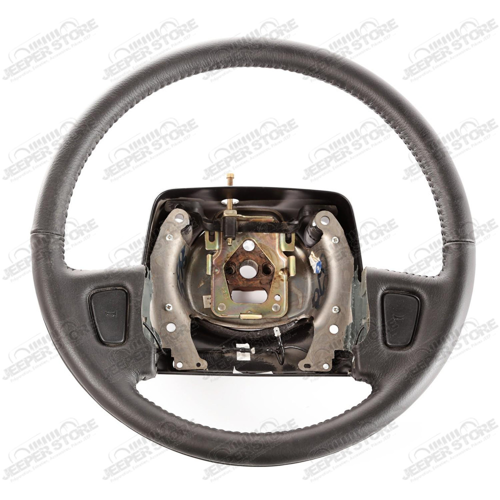 Steering Wheel, Leather, Export; 95-96 Cherokee XJ