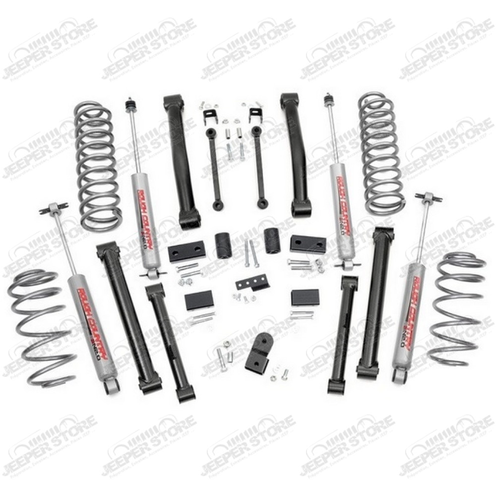 Kit réhausse +4" (+10.16 cm) Rough Country - Jeep Grand Cherokee ZJ / ZG
