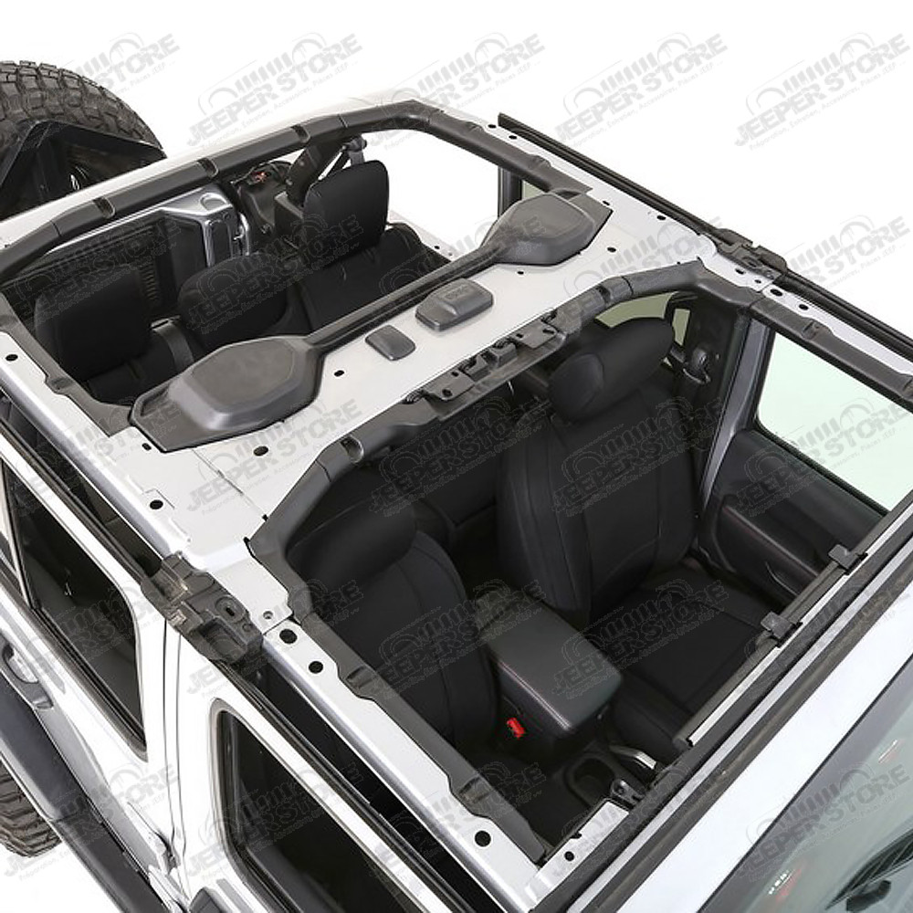 Kit de housses de sieges avant et arrière (en Néoprène) Jeep Wrangler JL Unlimited (4 portes) 