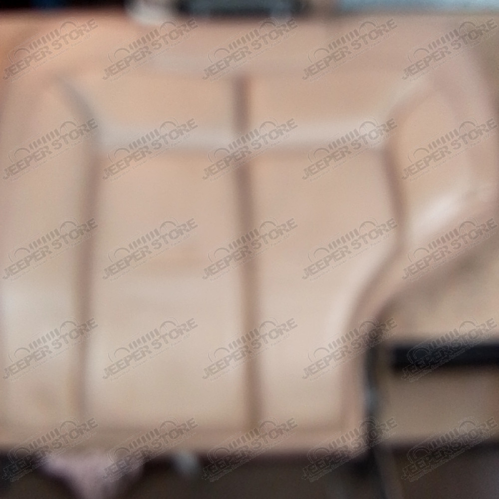 Occasion : Dossier 1/3 banquette arrière beige en cuir + appui tête pour Jeep Grand Cherokee WJ, WG