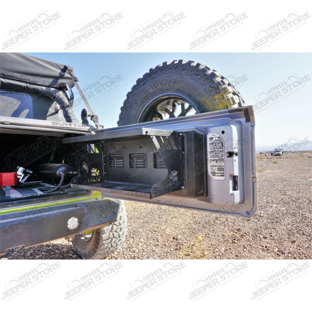 Kit étagères pour ridelle de coffre - Jeep Wrangler JL (2 ou 4 portes) - SUTM02