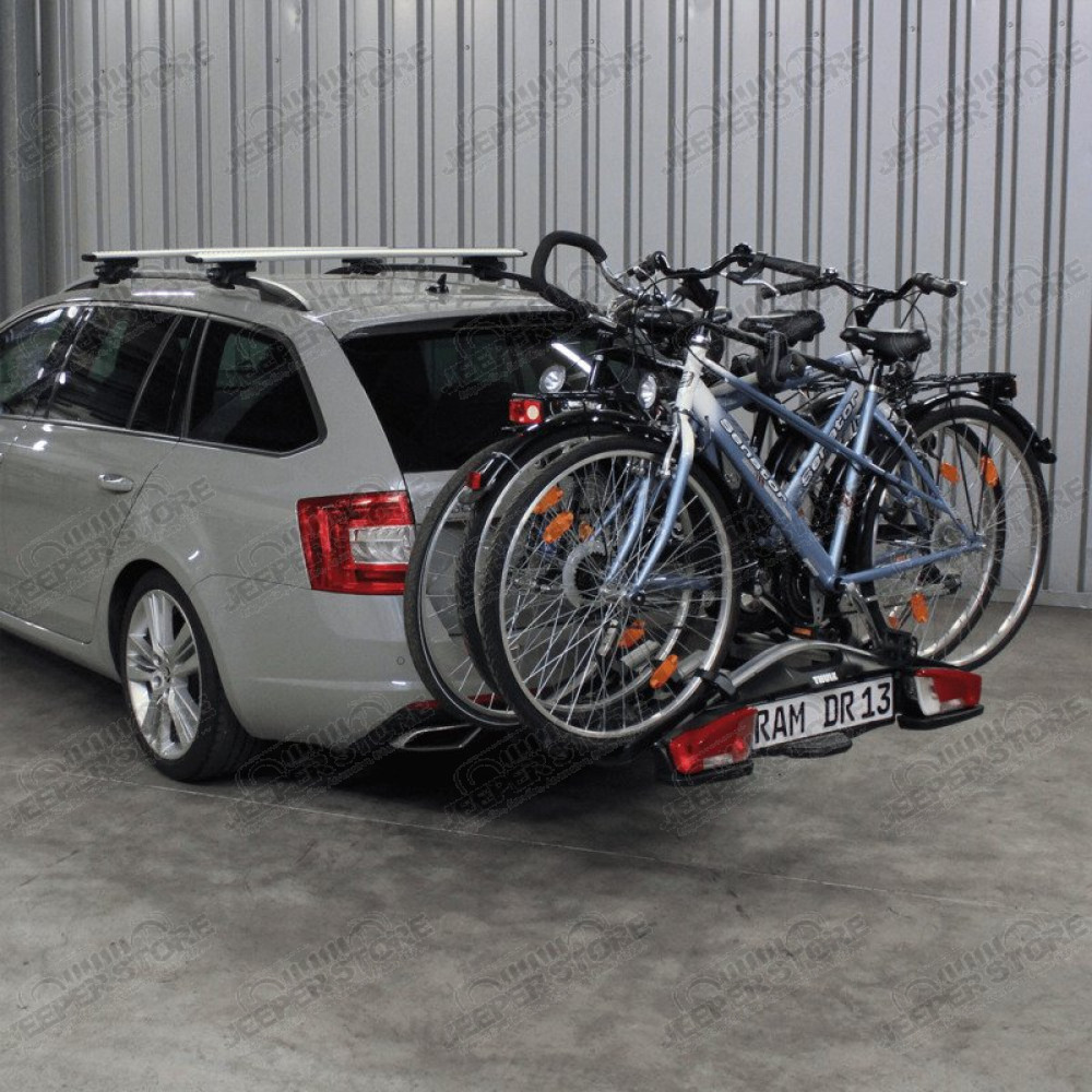 Porte vélos pour 3 vélos, extensible à 4 vélos pour tous véhicules Jeep*