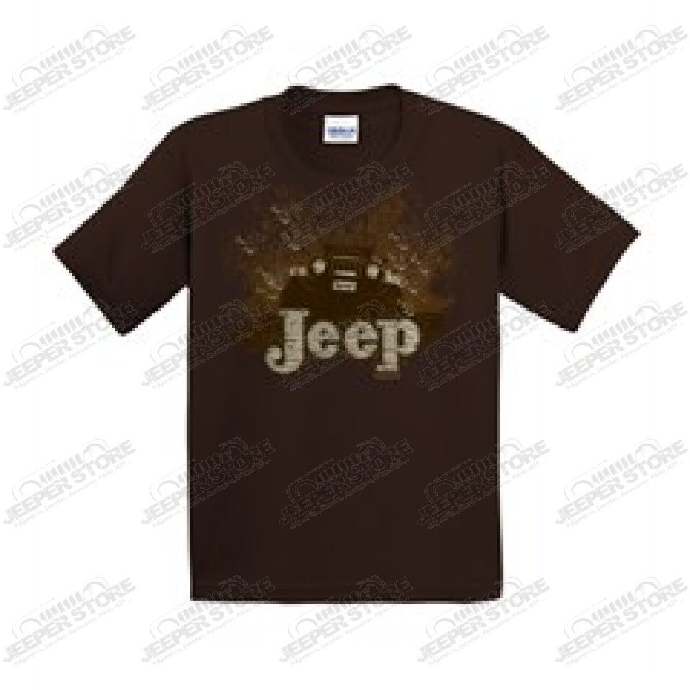 Tee-shirt Jeep "Mud Flying Jeep" pour enfant, taille S