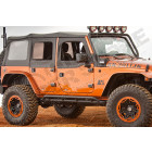 Kit demi portes rigides arrière Jeep Wrangler JK Unlimited (pour JK de 2007 à maintenant) 