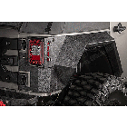 Kit 4 ailes et élargisseurs renforcées en acier avec passage d'aile intérieur XHD - Jeep Wrangler JK Unlimited (4 portes) - 11615.06 / 11615-06
