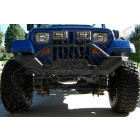 Pare chocs avant "Rock Crawler" acier noir - Jeep Wrangler YJ, Jeep Wrangler TJ - SB76801 / SB76800